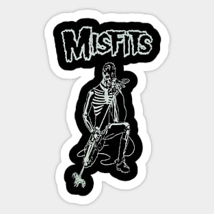 Misfits – Distressed Skull Sticker